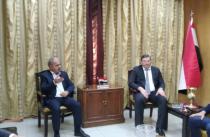 البلد اليوم : وزير الكهرباء المهندس غسان الزامل يلتقي سفير جمهورية ابخازيا لدى سورية