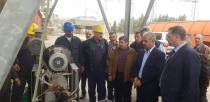 وزير الكهرباء  يتفقد لمحطة توليد كهرباء الناصرية 