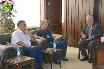  البلد اليوم : وزيرالكهرباء  يلتقي أمين فرع طرطوس للحزب