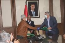  البلد اليوم : وزير الكهرباء المهندس غسان الزامل مباشرة بإعادة تأهيل  محطة توليد حلب الحرارية
